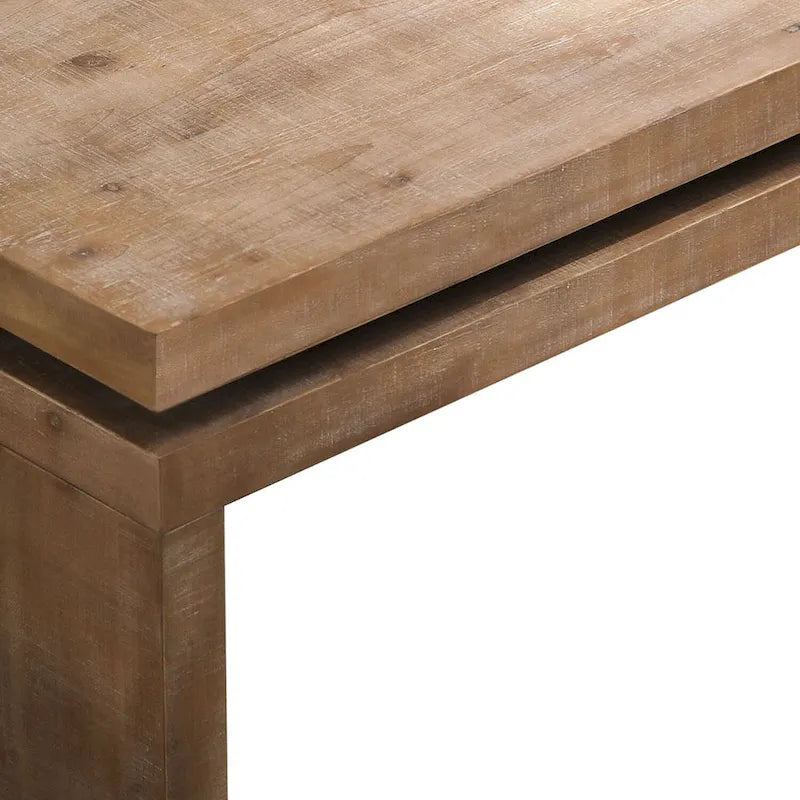 Nowoczesny stolik kawowy, drewniany stolik kawowy, prostokątny stół do salonu, 120,9 cm dł. x 60 cm szer. x 41,4 cm wys.