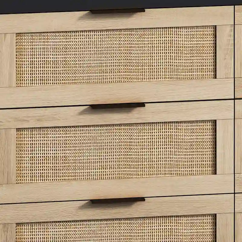 43.316-Szafka rattanowa z szufladami