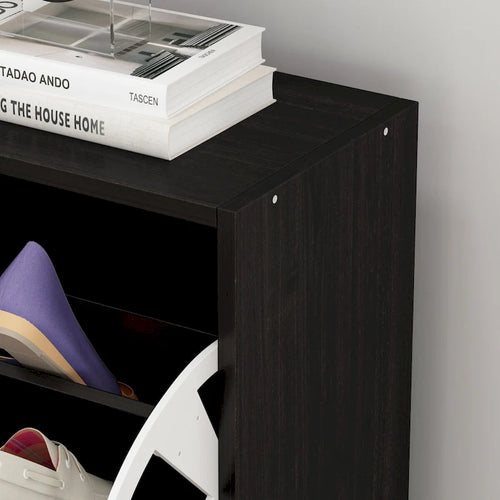 Szafka na buty o szerokości 60 cm z 3 dużymi wysuwanymi szufladami – modny design