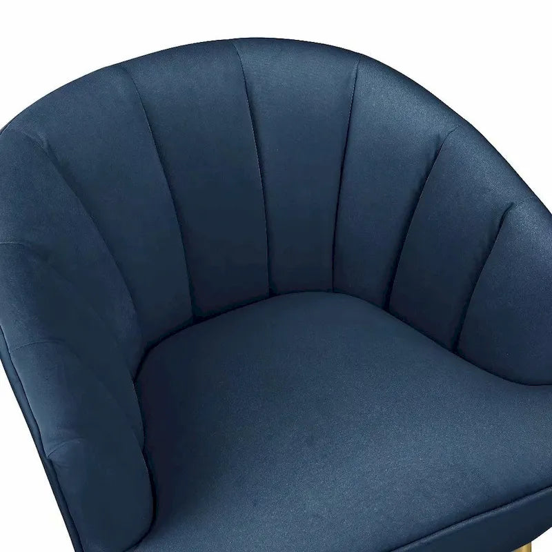 Fotel bez podłokietników Velvet Accent – do salonu, szary, różowy, niebieski, biały