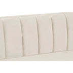 Tapicerowana sofa dwuosobowa – Nowoczesna sofa do salonu, szara, czarna, niebieska, beżowa