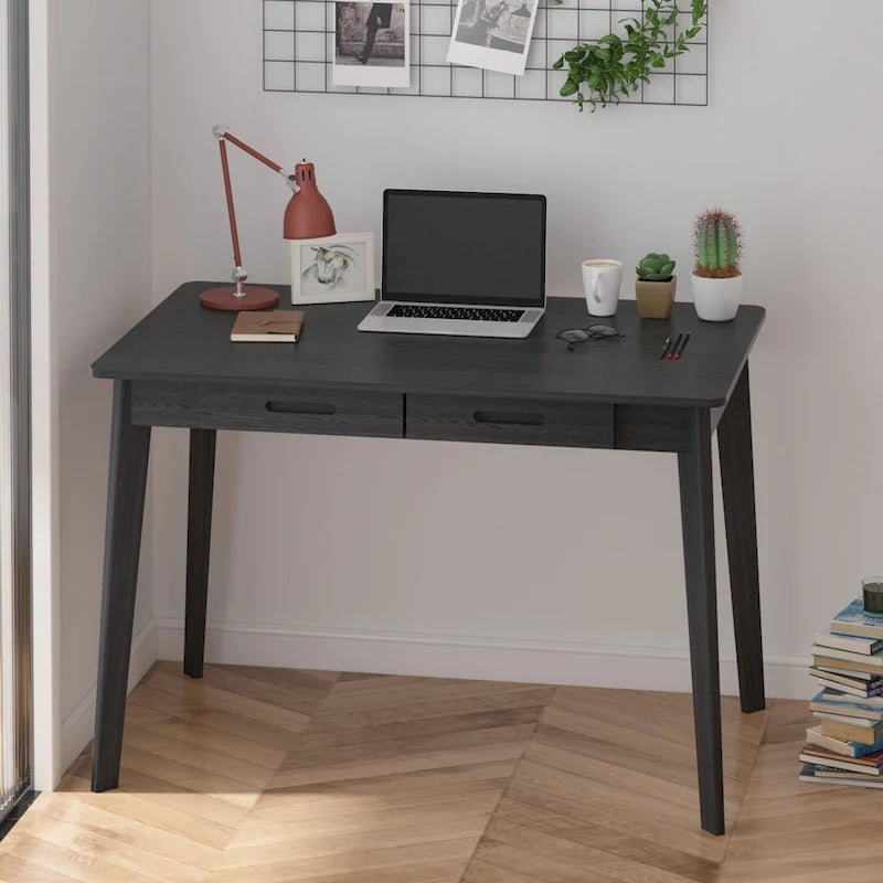 Biurko 39.4W Classic Home Office, biurko do pisania z szufladami