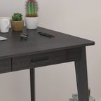 Biurko 39.4W Classic Home Office, biurko do pisania z szufladami