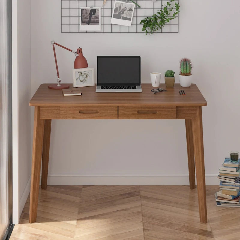 Biurko 39.4W Classic Home Office, biurko do pisania z szufladami