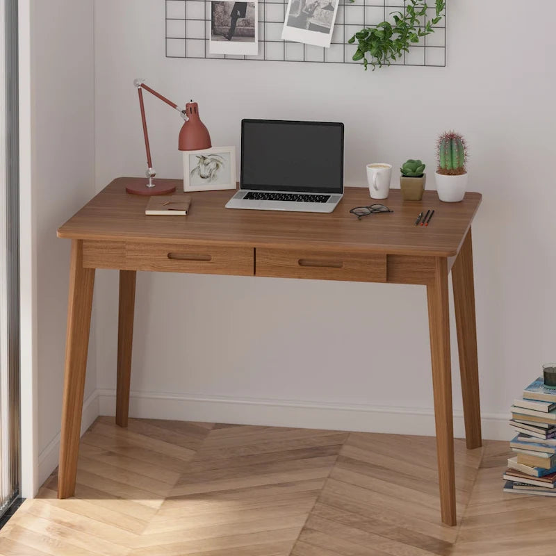 Biurko 39.4W Classic Home Office, biurko do pisania z szufladami