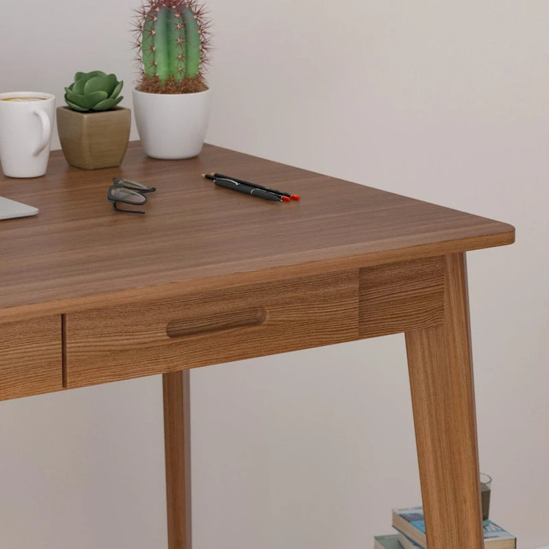 Biurko 39.4W Classic Home Office, biurko do pisania z szufladami
