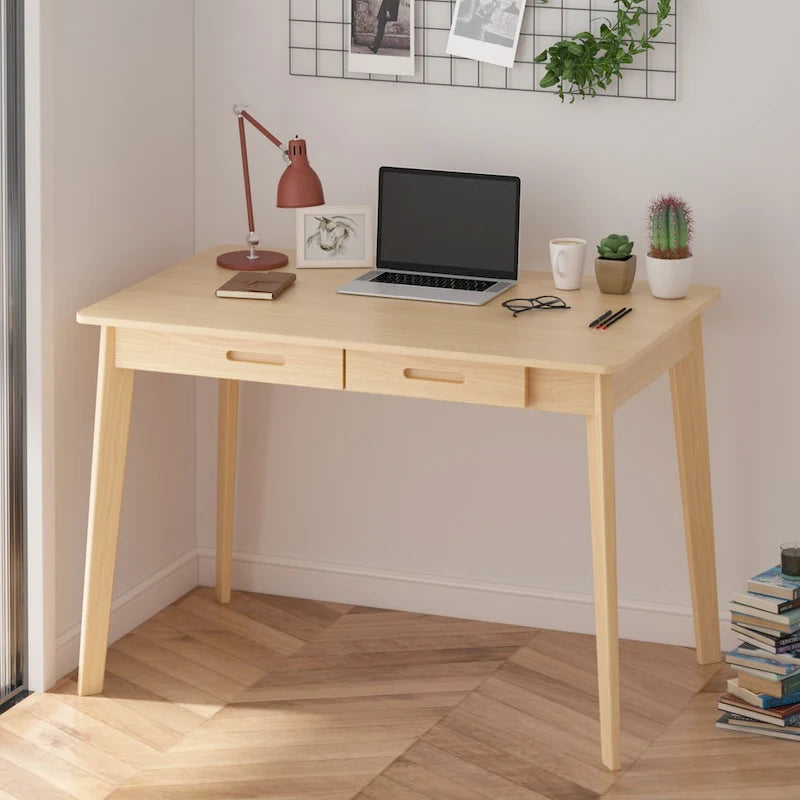 Biurko 39.4W Classic Home Office, biurko do pisania z szufladami