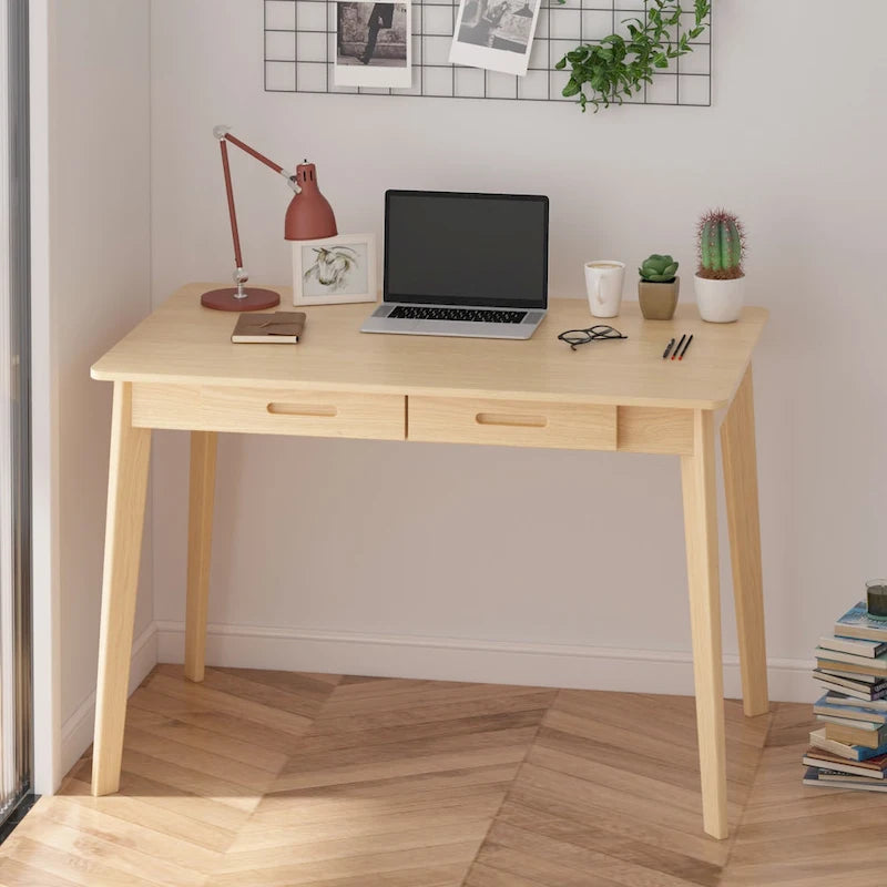 Biurko 39.4W Classic Home Office, biurko do pisania z szufladami