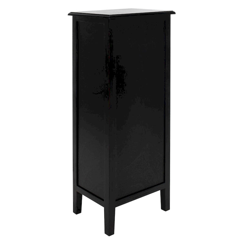 Szafka nocna z 4 szufladami – 38 cm szer. x 30,5 cm gł. x 91,5 cm wys., wykończenie w stylu postarzanym, wiele kolorów