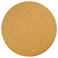 Drewniany stolik akcentujący – 50,8 cm szer. x 50,8 cm gł. x 55,9 cm wys., naturalny, czarny, dąb rustykalny, bielony
