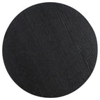 Drewniany stolik akcentujący – 50,8 cm szer. x 50,8 cm gł. x 55,9 cm wys., naturalny, czarny, dąb rustykalny, bielony