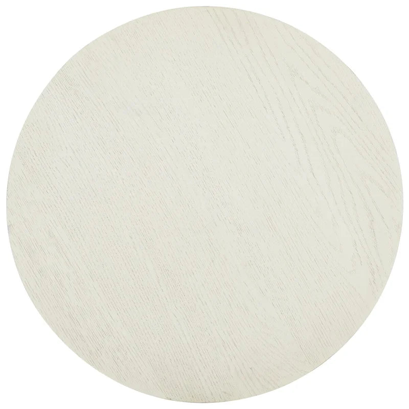 Drewniany stolik akcentujący – 50,8 cm szer. x 50,8 cm gł. x 55,9 cm wys., naturalny, czarny, dąb rustykalny, bielony